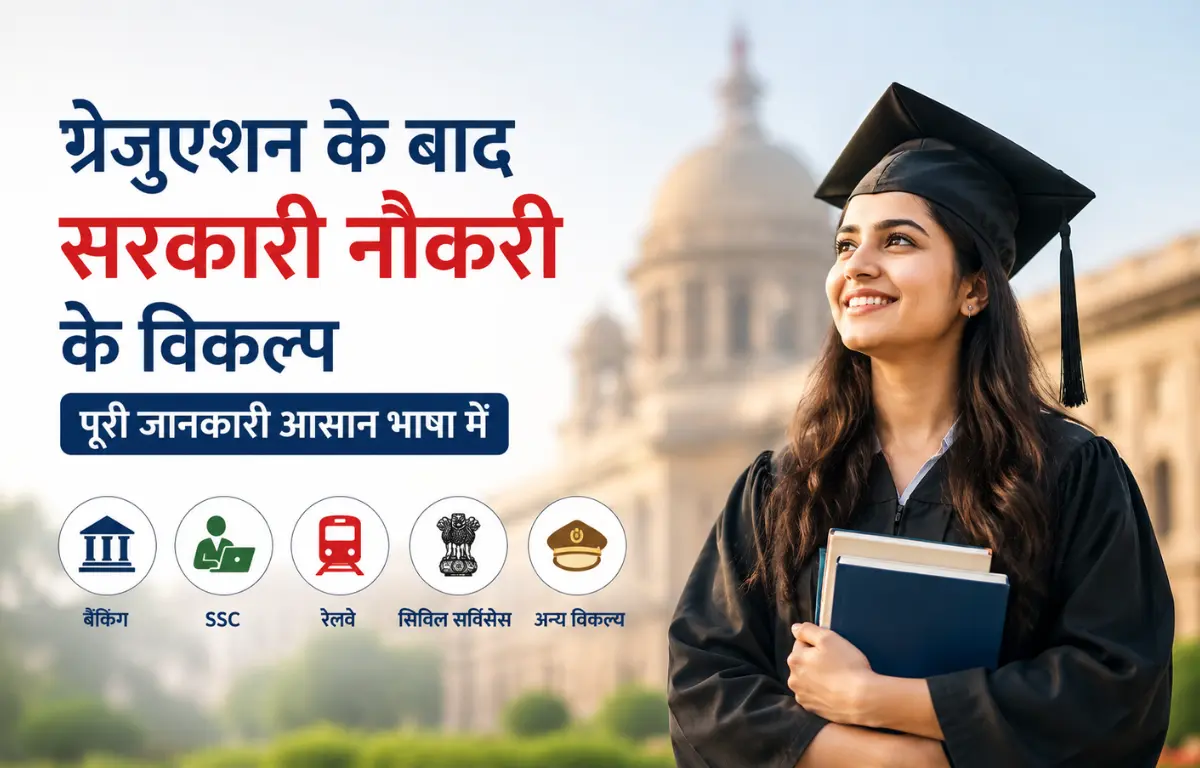 ग्रेजुएशन के बाद सरकारी नौकरी